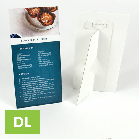 DL Strut Cards | Strut Card Printing UK